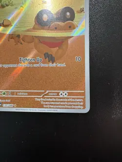 Pokemon TCG Sandile 135/086 SV: Black Bolt Illustration Rare Holo English 2025 - Image 5