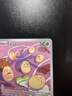 Exeggcute 192/191 Illustration Rare Surging Sparks Pokemon Holo LP - Image 4