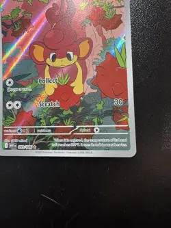 Pokemon TCG White Flare Pansear Illustration Rare Card 099/086 NM Condition - Image 5