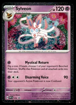 Sylveon #9 - Cosmos HOLO - Pokemon Black Star Promo - NM - Image 1