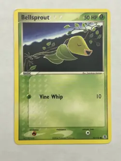Pokemon Bellsprout 53/112 FireRed LeafGreen - MP - Image 1