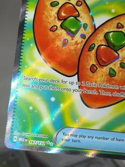 Buddy-Buddy Poffin 167/132 Mega Evolution Pokemon TCG Full Art Trainer - Image 5