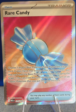 Pokemon TCG Rare Candy 175/132 MEGA Evolution Ultra Rare Full Art Holo EN Illus - Image 1