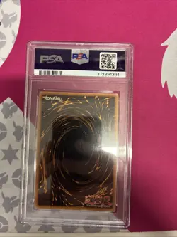 Yugioh 2005 Fortress Whale TP7-EN003 Super Rare PSA 7 - Image 2