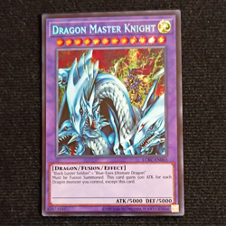 Konami Yu-Gi-Oh! Dragon Master Knight LCKC-EN065 Secret Rare Holo Unlimited - Image 1