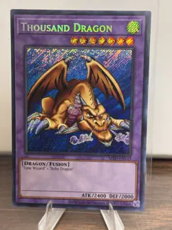 Konami Yu-Gi-Oh! Thousand Dragon MRD-EN143 Secret Rare Holo Unlimited - Image 1