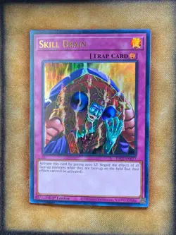 Yugioh Skill Drain RA02-EN077 Ultra Rare 1st Ed NM - Image 1