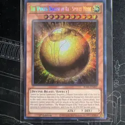 THE WINGED DRAGON OF RA - SPHERE MODE 1ST EDITION SECRET RARE RA01-EN007 YUGIOH! - Image 2