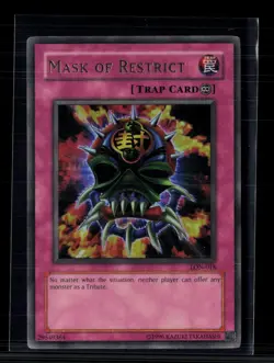 Yu-Gi-Oh! Mask of Restrict Labyrinth of Nightmare Ultra Rare • LON-018 Unlimited - Image 1