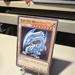 YUGIOH • BLUE EYES WHITE DRAGON • ULTRA RARE • DUSA-EN043 • 1st EDITION • NM - Image 3