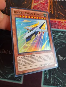 Yu-Gi-Oh! Rocket Arrow Express NUMH-EN024 Super Rare 1st Edition Near Mint - Image 2