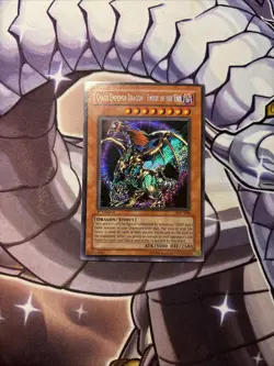 Yu-Gi-Oh! Chaos Emperor Dragon Envoy of the End 1st Ed IOC-000 Secret LP (LG) - Image 1
