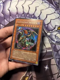 Yu-Gi-Oh! Chaos Emperor Dragon Envoy of the End 1st Ed IOC-000 Secret LP (LG) - Image 3