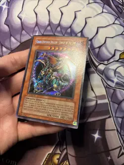 Yu-Gi-Oh! Chaos Emperor Dragon Envoy of the End 1st Ed IOC-000 Secret LP (LG) - Image 4