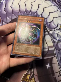 Yu-Gi-Oh! Chaos Emperor Dragon Envoy of the End 1st Ed IOC-000 Secret LP (LG) - Image 5
