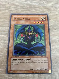 YU-GI-OH Maha Vailo MRL-012 1st Edition Foil Super Rare NM - Image 1