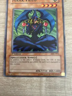 YU-GI-OH Maha Vailo MRL-012 1st Edition Foil Super Rare NM - Image 3