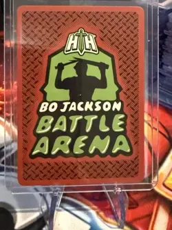 Joe Cool 1st Edition Glow Foil Tecmo Bowl L202 190 Power Bo Jackson Battle Arena - Image 3