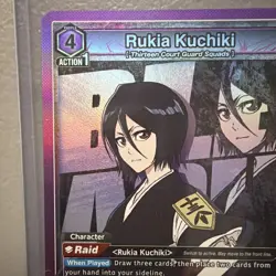 Rukia Kuchiki (053) Foil UE01BT/BLC-1-053 UE01BT: BLEACH: Thousand-Year Blood Wa - Image 3