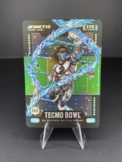 2026 Bo Jackson Battle Arena Tecmo Bowl Jeanetic Ashton Jeanty Ice BattleFoil - Image 1