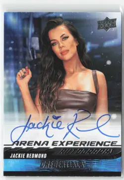 2024-25 Upper Deck Credentials Arena Experience Jackie Redmond #AE-JR Auto - Image 1