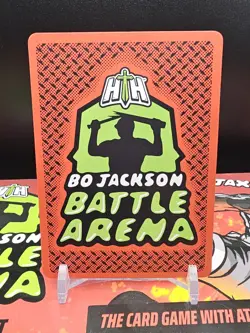 2026 Bo Jackson Battle Arena BOBA Tecmo HOT ROD (Rodney Hampton) 80s Rad FIRE - Image 2
