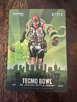 Bo Jackson Battle Arena Tecmo Bayou Skyline Glow - Image 1