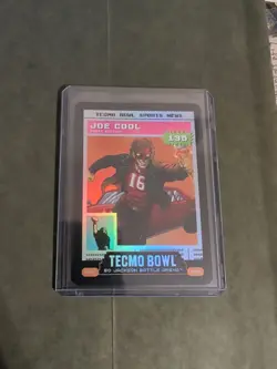 Bo Jackson Battle Arena Tecmo Bowl JOE COOL Tecmo News Fire Montana - Image 1