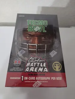 2026 Bo Jackson Battle Arena Tecmo Bowl Edition Hobby Box Sealed - 1 Autograph! - Image 2