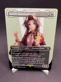 Aerith Gainsborough (Borderless) Final Fantasy Regular - Image 1
