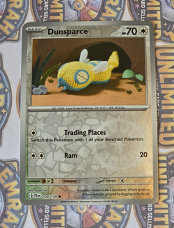 Dunsparce Reverse Holo Common 120/159 ENG 70HP Pokemon - Image 1