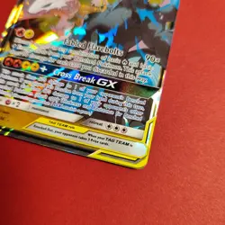 Pokemon Card Reshiram & Zekrom GX 157/236 Tag Team Cosmic Eclipse Ultra Rare - Image 4