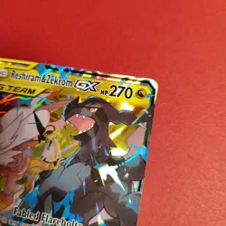 Pokemon Card Reshiram & Zekrom GX 157/236 Tag Team Cosmic Eclipse Ultra Rare - Image 5