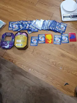 Pokemon TCG 100 Cards Pack Plus Tin Used 731329511228 - Image 1