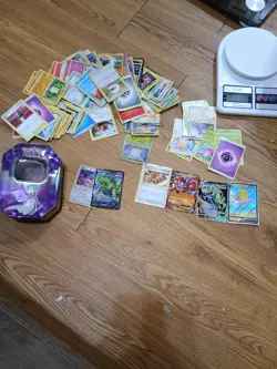Pokemon TCG 100 Cards Pack Plus Tin Used 731329511228 - Image 2