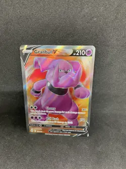 Granbull V - 159/172 - Pokemon Brilliant Stars Sword Shield Full Art Card NM - Image 1