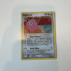 JIGGLYPUFF 65/112 FireRed 8LeafGreen Holo NM Rare Pokemon Card - Image 1