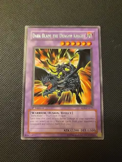 Yu-Gi-Oh - DARK BLADE THE DRAGON KNIGHT - RDS-EN035 - 1st Ed. - RARE - Image 1