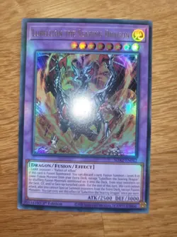 YuGiOh Lubellion the Searing Dragon SDAZ-EN042 Ultra Rare 1st Edition English - Image 1