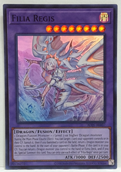 Yugioh Asian-English Filia Regis ALIN-AE037 Super Rare - Image 1