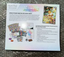 Pokemon Scarlet & Violet Prismatic Evolutions Elite Trainer Box ETB NEW SEALED - Image 2