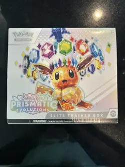 Pokemon Scarlet & Violet Prismatic Evolutions Elite Trainer Box ETB - New/Sealed - Image 2