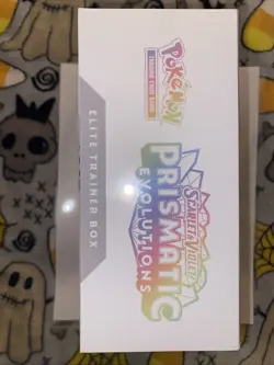 Pokemon Scarlet & Violet Prismatic Evolutions Elite Trainer Box ETB - New/Sealed - Image 2