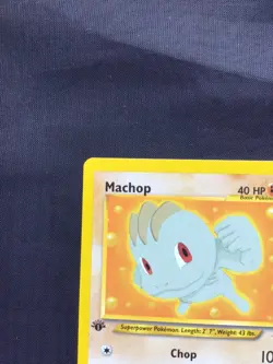 Pokemon Cards: 1st Edition Neo Destiny Common: Machop 73/105 - Image 2