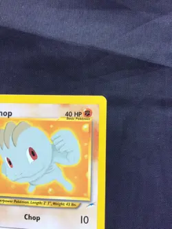Pokemon Cards: 1st Edition Neo Destiny Common: Machop 73/105 - Image 3