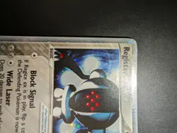 Pokemon Card Registeel EX EMERALD 100/106 ENG Ultra Rare Holo Near Mint Vintage - Image 3