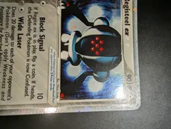 Pokemon Card Registeel EX EMERALD 100/106 ENG Ultra Rare Holo Near Mint Vintage - Image 4