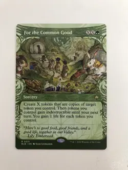 For the Common Good Showcase MTG Magic the Gathering Card NM Near Mint BLB - Image 1