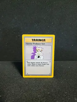 Pokemon Karte Falscher Professor Eich - 73/102 Basis Set - Image 1