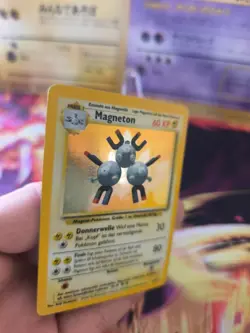 Pokemon Karte Card Magneton Base Expansion Set Basis Deutsch Holo Wotc VG - Image 2